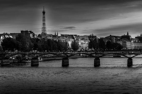 Alexandre Venancio: Paris In Black And White Sena by Alexandre Venancio