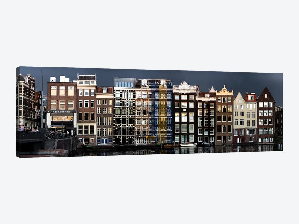 Amsterdam Lovely Old Town by Alexandre Venancio 1-piece Canvas Art Print