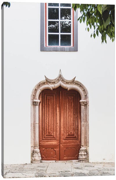 Portugal Door And Window I Canvas Art Print - Portugal Art