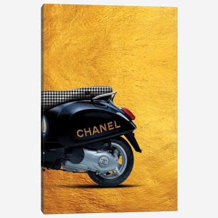 Vespa Chanel II Canvas Print #VNC39} by Alexandre Venancio Canvas Artwork