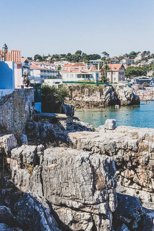 Portugal Cascais Beach And Houses