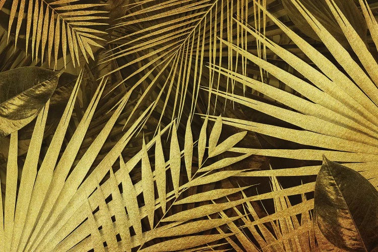 Golden Leaves by Alexandre Venancio wall art