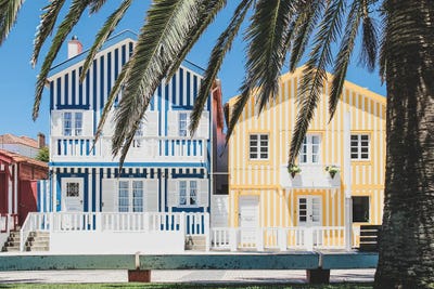 Portugal Costa Nova II by Alexandre Venancio canvas print