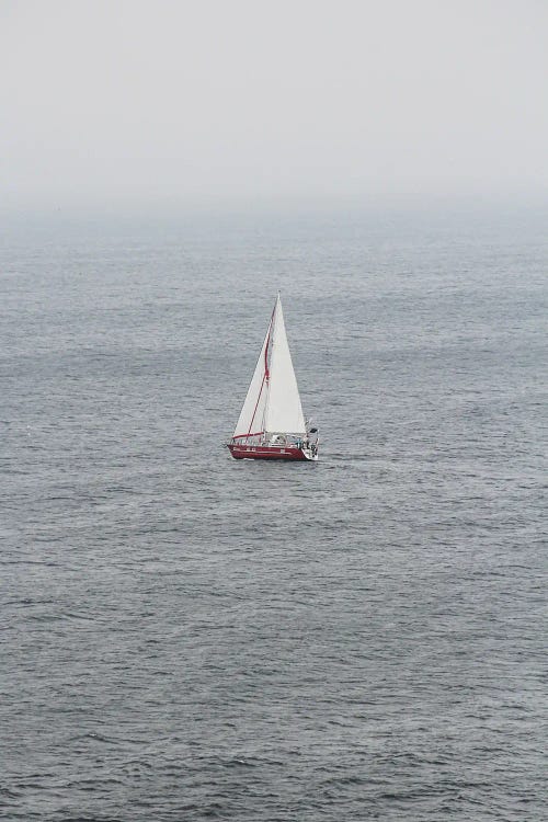 Portugal Lonely Boat by Alexandre Venancio wall art