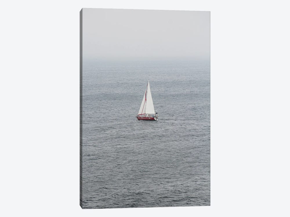 Portugal Lonely Boat by Alexandre Venancio 1-piece Canvas Print