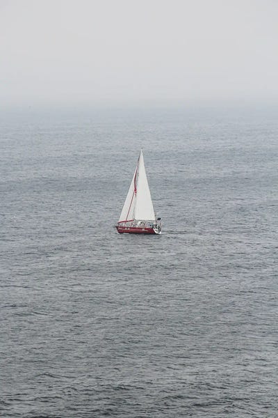 Alexandre Venancio: Portugal Lonely Boat by Alexandre Venancio