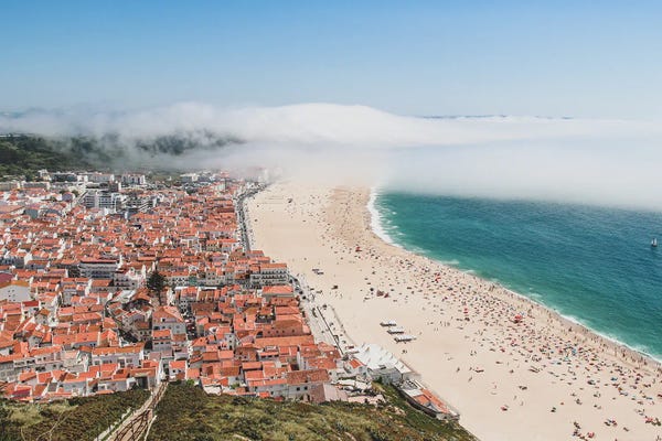 Alexandre Venancio: Portugal Nazaré Under The Fog by Alexandre Venancio
