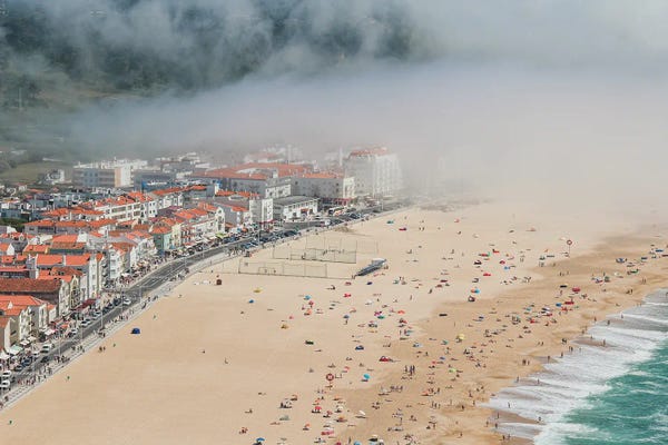 Alexandre Venancio: Portugal, Fog In Nazaré II by Alexandre Venancio