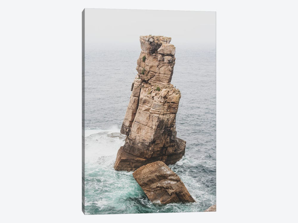 Portugal Rocks In Grey IV by Alexandre Venancio 1-piece Canvas Art Print