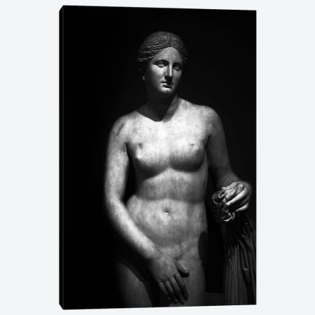 Roman Sculpture Bw Canvas Print #VNC524} by Alexandre Venancio Canvas Artwork