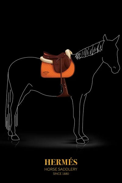 Typography: Horse Saddlery, Hermés, Since 1880 by Alexandre Venancio