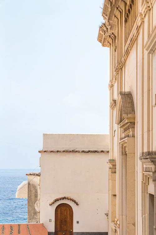 Amalfi Coast Sea And Building
