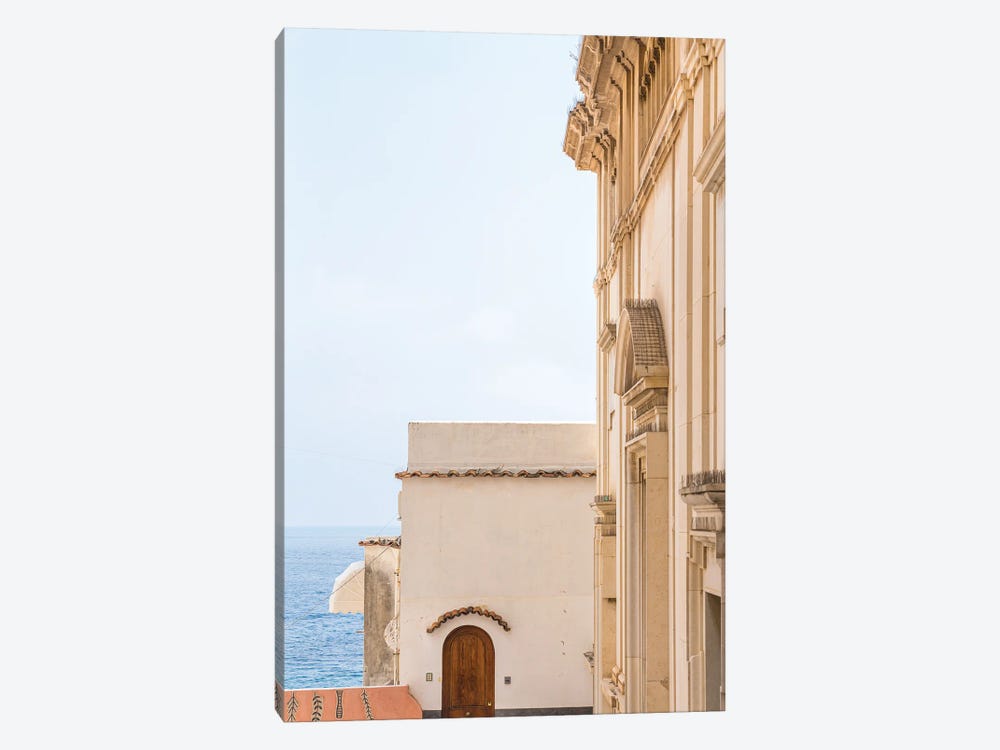 Amalfi Coast Sea And Building by Alexandre Venancio 1-piece Canvas Wall Art