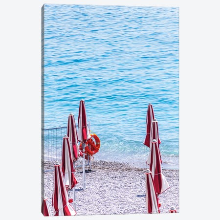 Amalfi Coast Beach II Canvas Print #VNC532} by Alexandre Venancio Canvas Wall Art