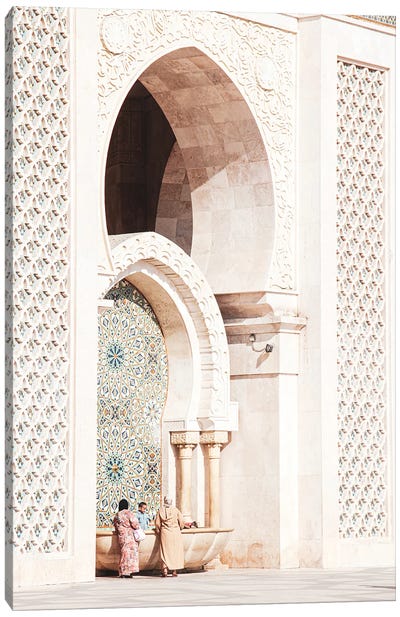 Morocco - Mosque Canvas Art Print - Door Art