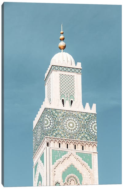 Morocco - Mosque II Canvas Art Print - Moroccan Culture