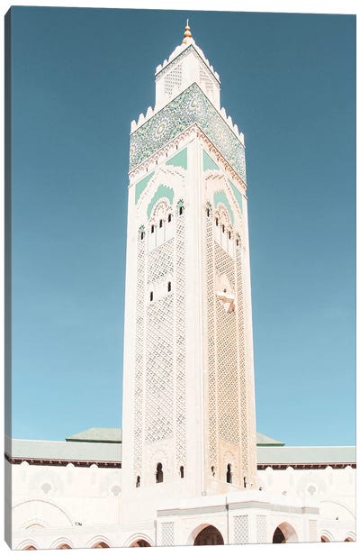 Morocco - Mosque IV Canvas Art Print - Morocco