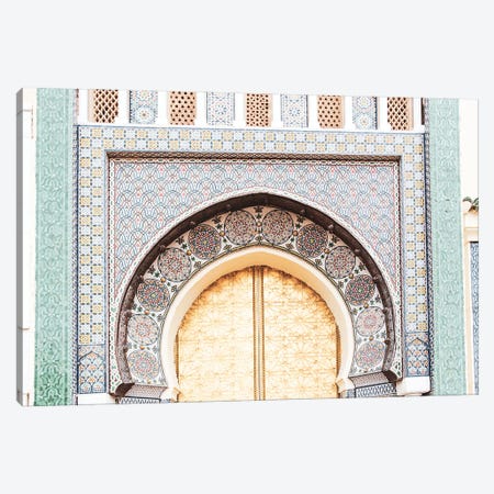 Morocco - Building Detail V Canvas Print #VNC552} by Alexandre Venancio Canvas Art