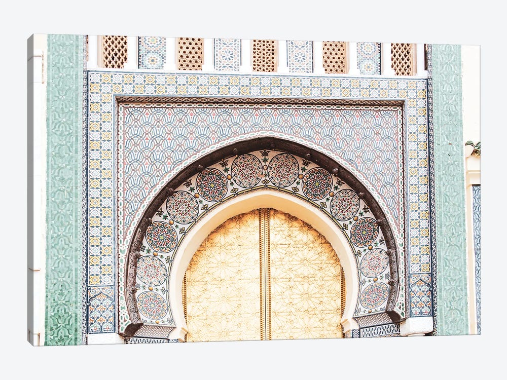 Morocco - Building Detail V by Alexandre Venancio 1-piece Canvas Artwork