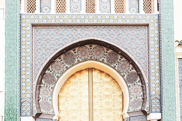 Moroccan Culture: Morocco - Building Detail V by Alexandre Venancio