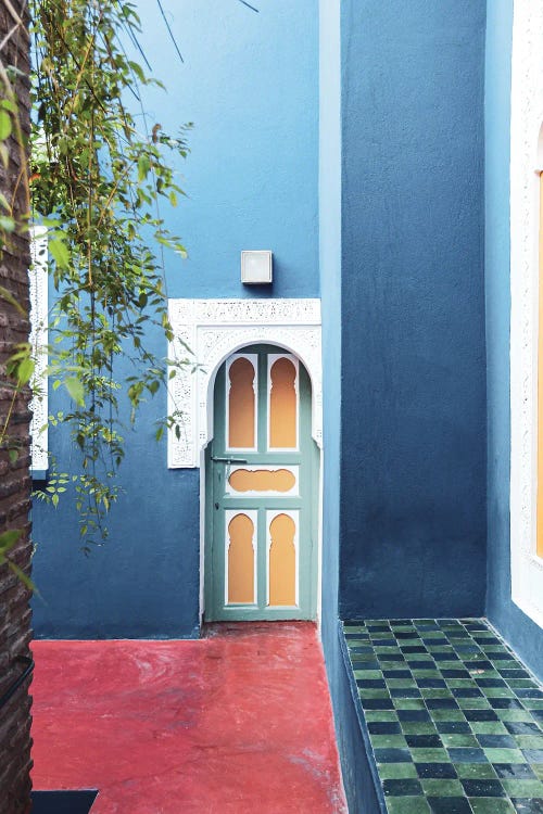 Morocco - Marjorelle Garden by Alexandre Venancio wall art