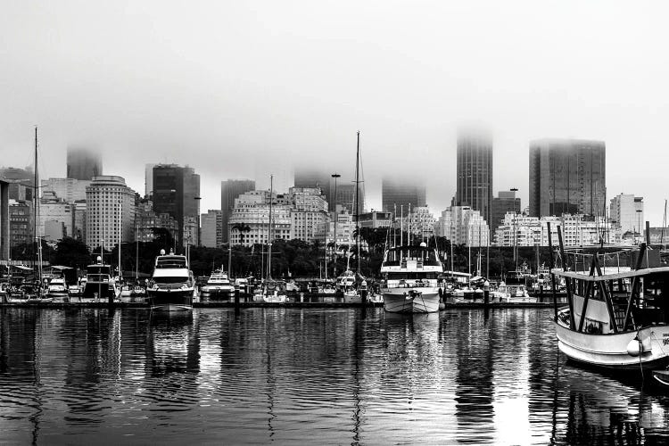 Rio De Janeiro Marine Under The Fog