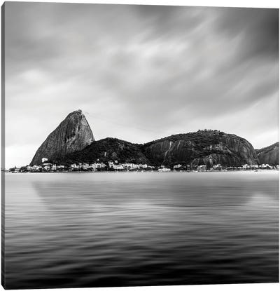 Rio De Janeiro Panorama Urca Canvas Art Print - Brazil Art