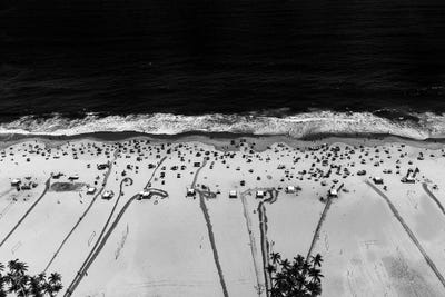 Rio De Janeiro Leme Beach by Alexandre Venancio canvas print