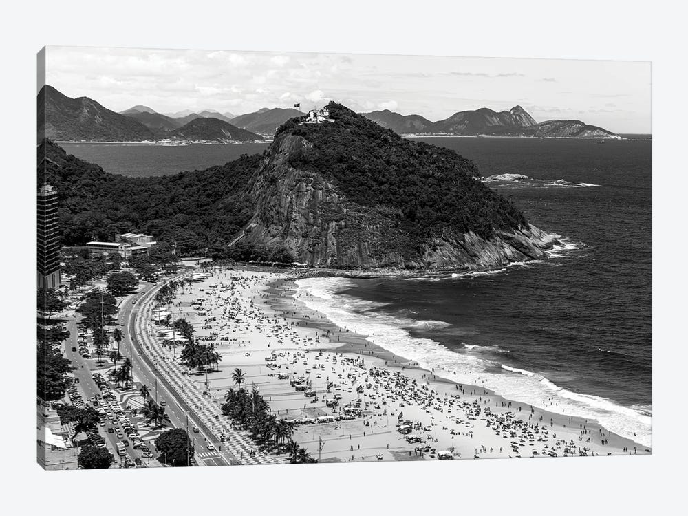 Rio De Janeiro Leme Beach Mountain II by Alexandre Venancio 1-piece Canvas Art