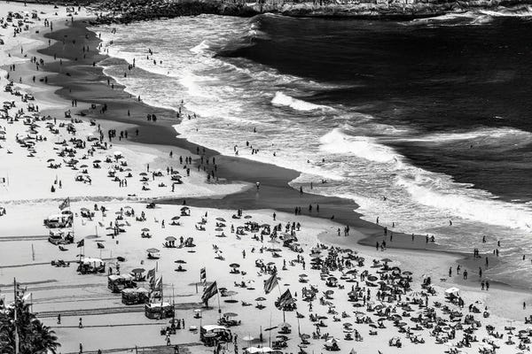 Alexandre Venancio: Rio De Janeiro Leme Beach II by Alexandre Venancio