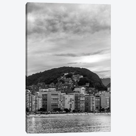 Rio De Janeiro Copacabana And Favela Canvas Print #VNC594} by Alexandre Venancio Art Print