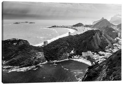 Rio De Janeiro Urca Aerial View Canvas Art Print - Alexandre Venancio