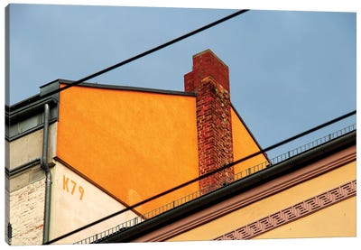 Berlin's Yellow Tone A Canvas Art Print - Alexandre Venancio
