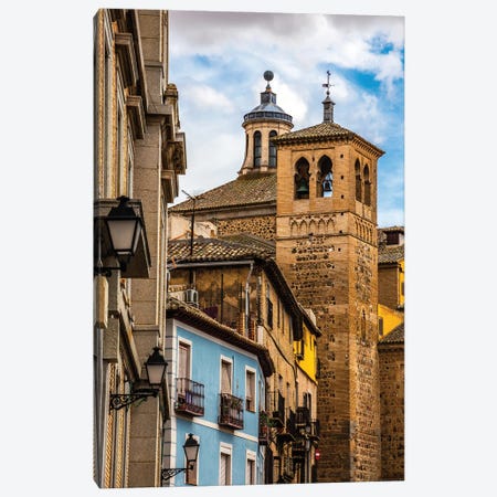 Old Toledo, Spain - Buildings Details II Canvas Print #VNC655} by Alexandre Venancio Canvas Wall Art