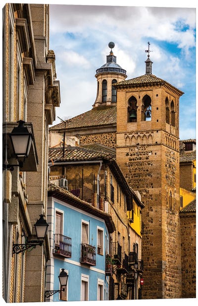 Old Toledo, Spain - Buildings Details II Canvas Art Print