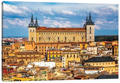 Old Toledo, Spain - Skyline Canvas Art Print - Alexandre Venancio