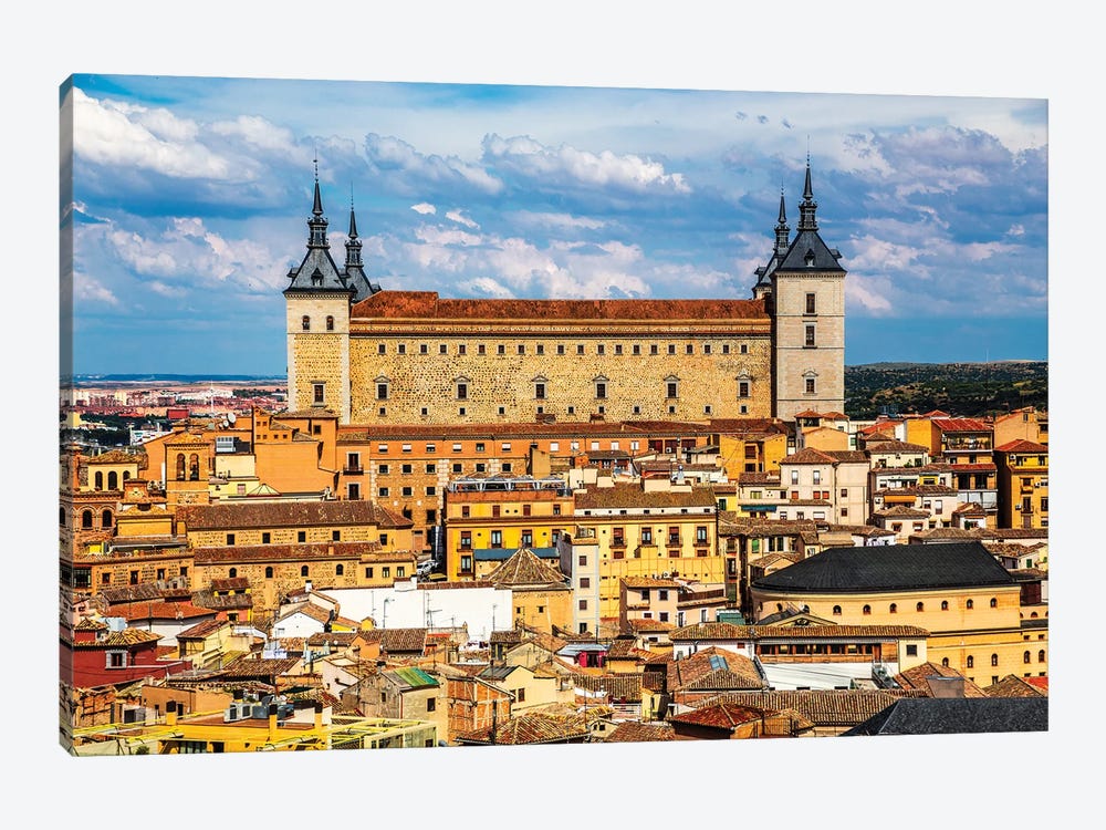 Old Toledo, Spain - Skyline by Alexandre Venancio 1-piece Canvas Art Print
