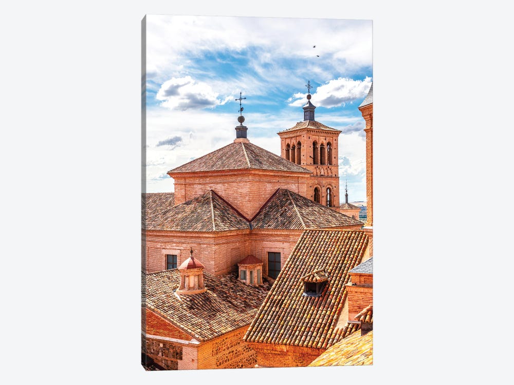 Old Toledo, Spain - Beautiful Rooftops by Alexandre Venancio 1-piece Canvas Wall Art