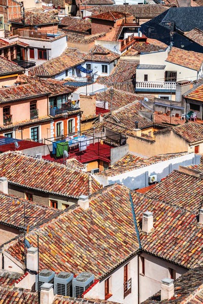 Alexandre Venancio: Old Toledo, Spain - Sky View by Alexandre Venancio