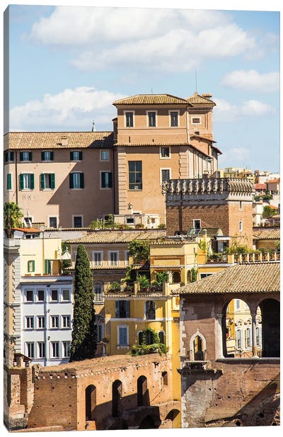 Roma, The Eternal City - Skyline Canvas Art Print - Alexandre Venancio