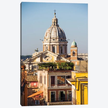 Roma, The Eternal City - Beautiful View Canvas Print #VNC696} by Alexandre Venancio Canvas Art