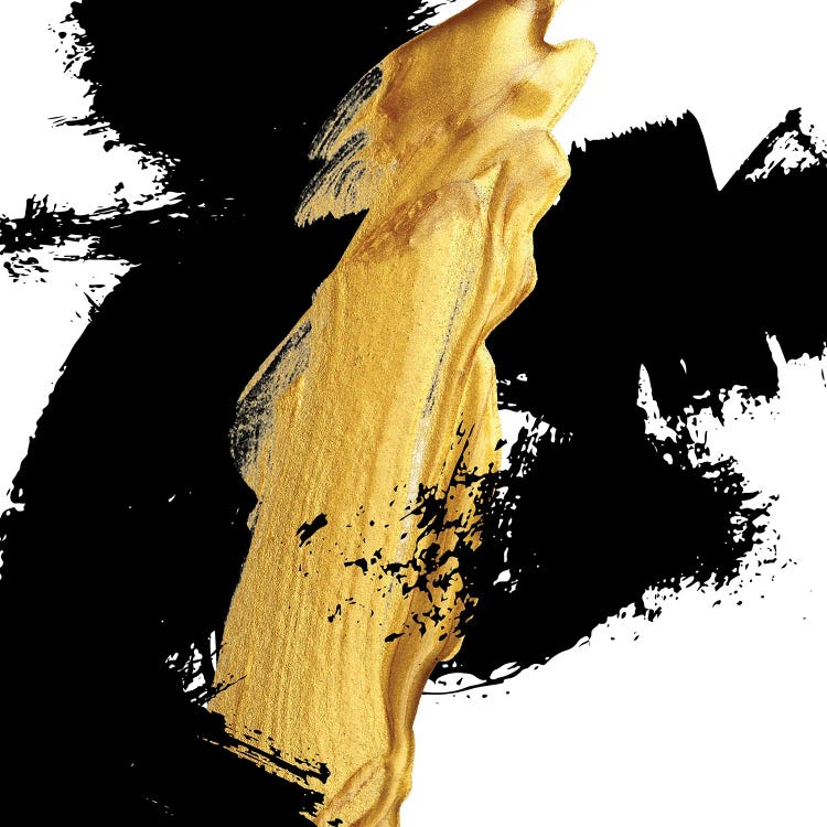 Black And Gold A by Alexandre Venancio wall art