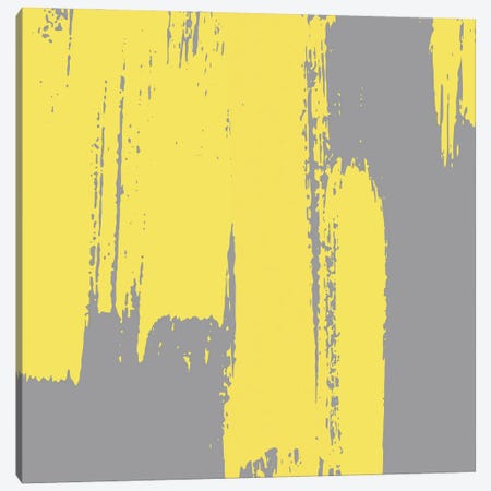 Yellow And Grey Canvas Print #VNC727} by Alexandre Venancio Canvas Artwork