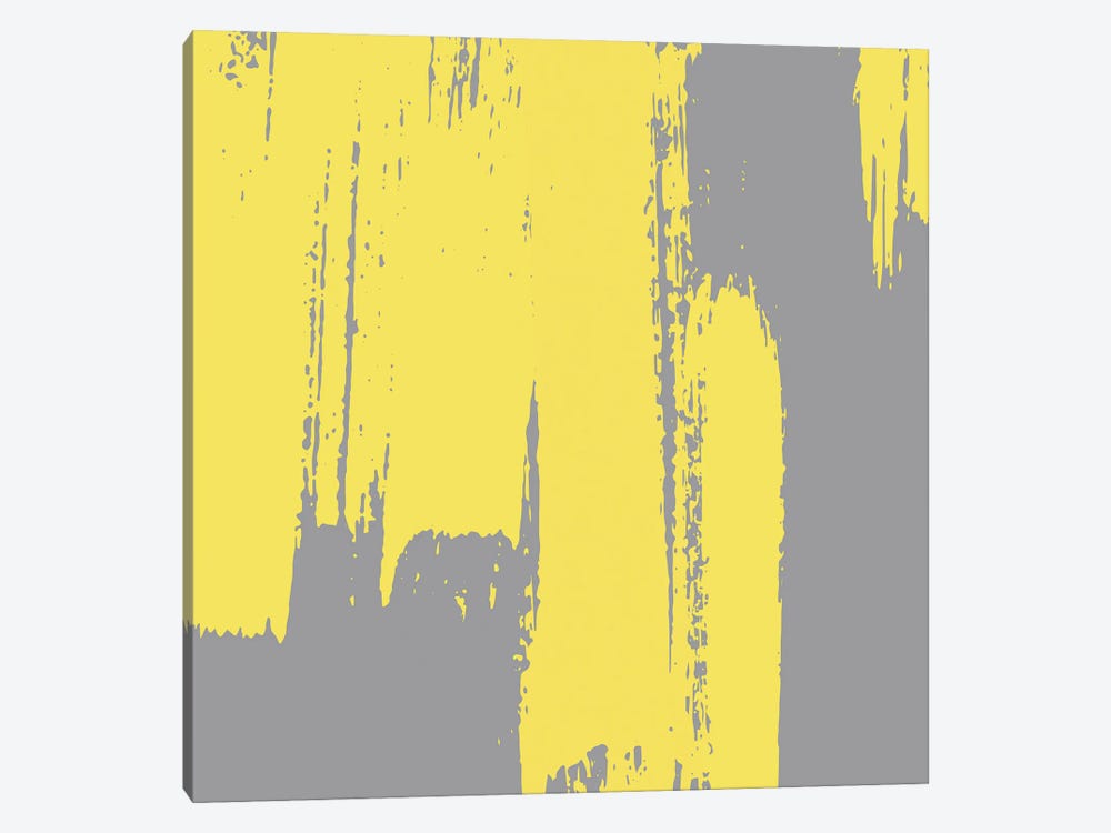 Yellow And Grey by Alexandre Venancio 1-piece Canvas Print