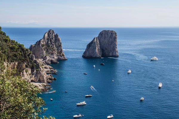 Alexandre Venancio: Capri View by Alexandre Venancio