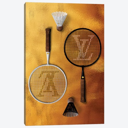 Empire Art Direct Louis Vuitton Vibe Racquet On Glass by Alexandre Venancio  Print