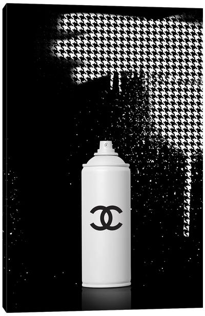 Spray Chanel Canvas Art Print - Men's Fashion Art