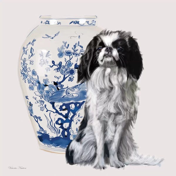 Charming Blue: Chin by Vicki Newton