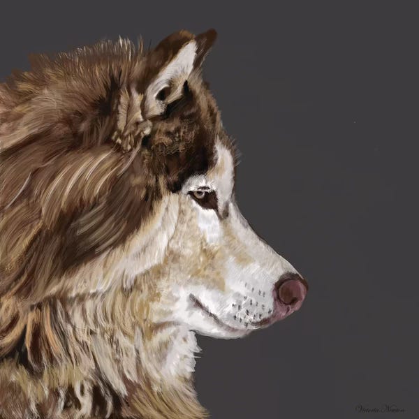 Vicki Newton: Alaskan Malamute by Vicki Newton