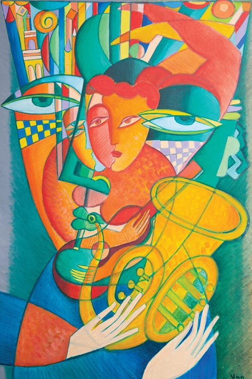 Composer's Muse by Van Hovak wall art